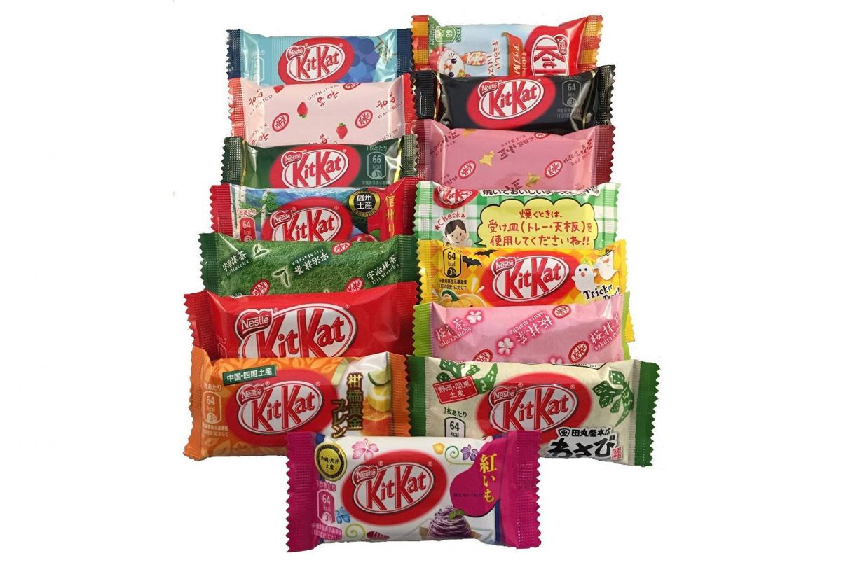 Japanese Kit-Kat Variety Party Box With 20 Different Flavors