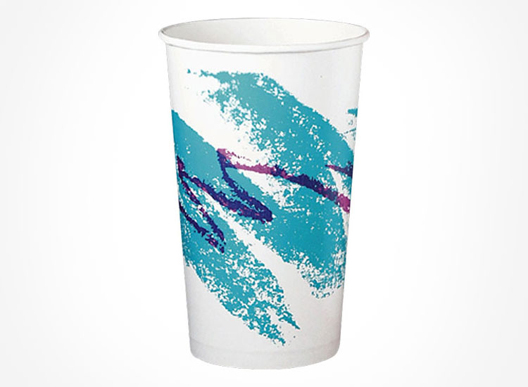 Jazzy 90s Cup Design T-Shirt