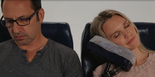 JetComfy - Multi-function travel pillow - Charges Your Phone
