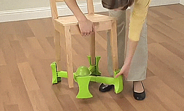 Kaboost Under-Chair Booster Seat - Hidden Booster Seat Goes Under Chair