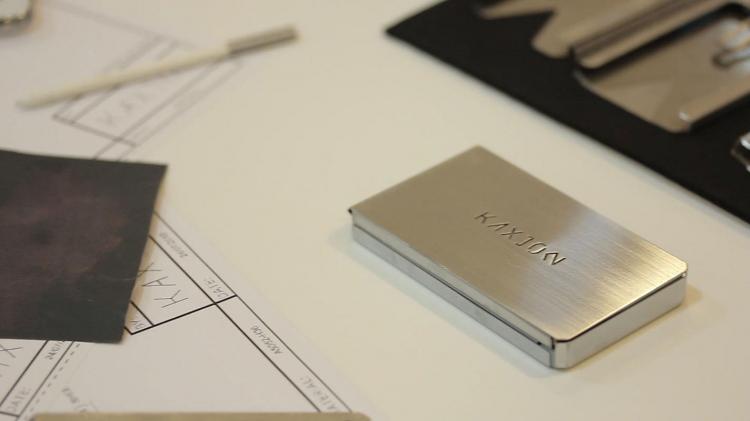 Kallet Sleek Stainless Steel Wallet That Swipes