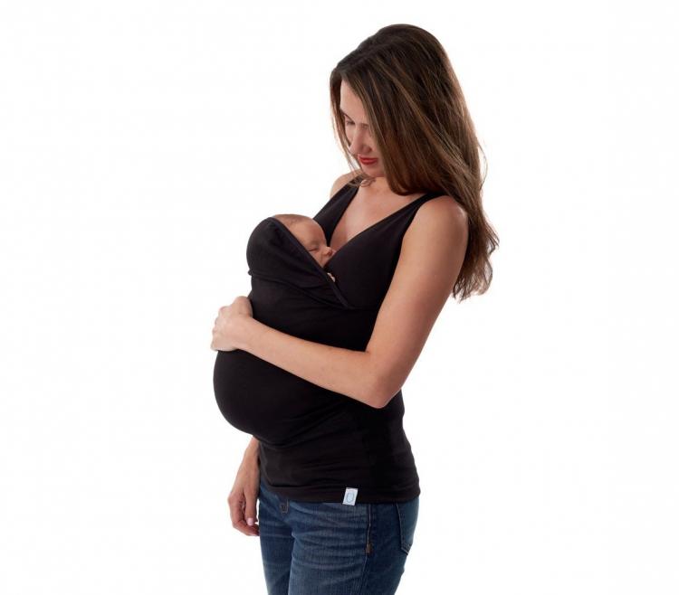 Lalabu Soothe - Newborn carrying shirt - carry baby like a kangaroo