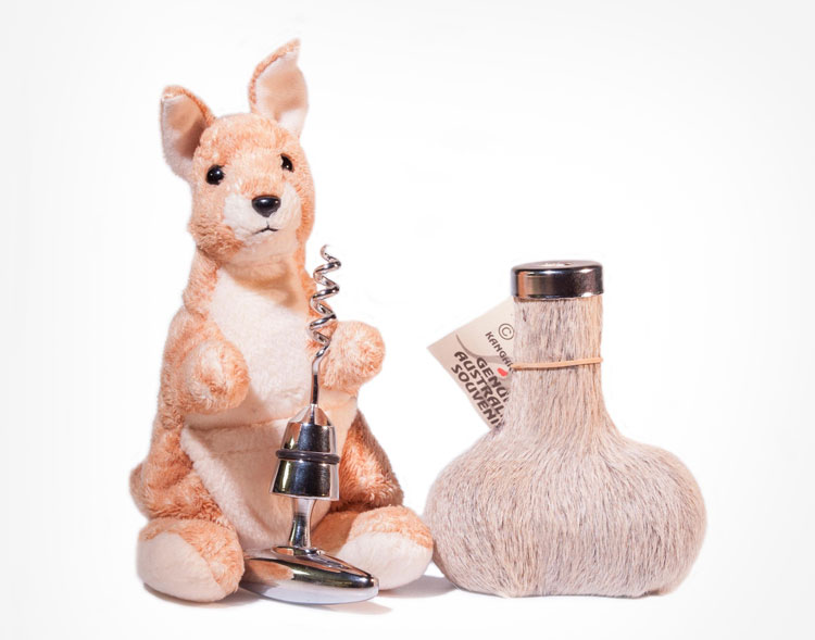 Kangaroo Testicles Bottle Opener