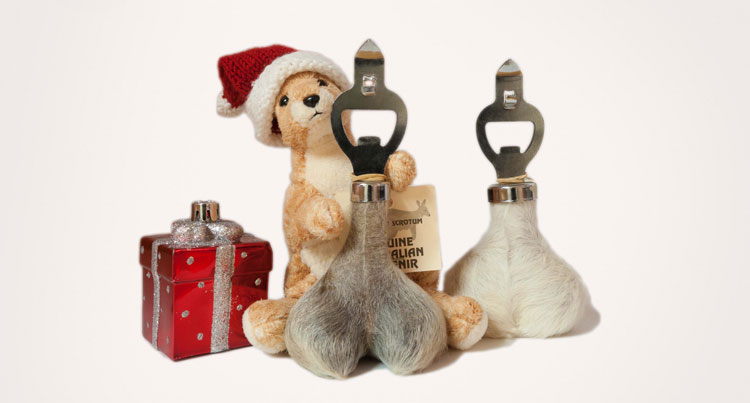 Kangaroo Testicles Bottle Opener