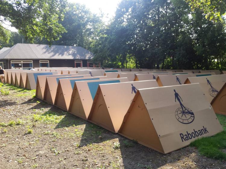 KarTent Cardboard Tent For Music Festivals