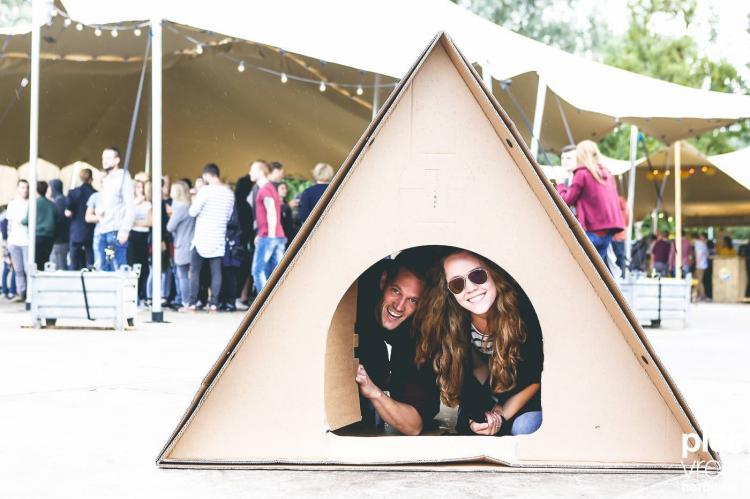 KarTent Cardboard Tent For Music Festivals