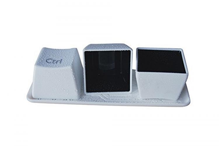 Keyboard Keys Coffee Mug Set - Ctrl-Alt-Del coffee cups