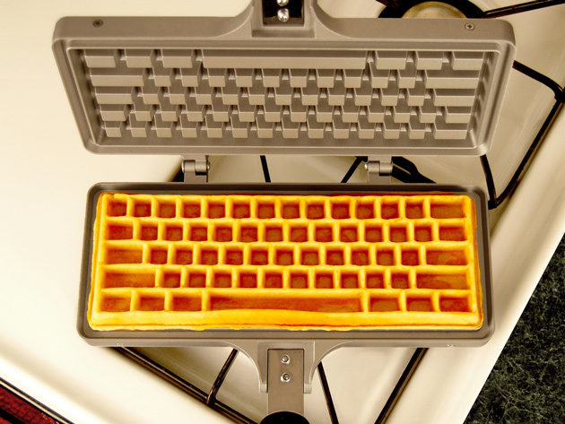 Keyboard Shaped Waffle Iron