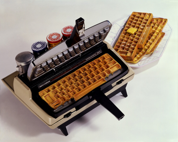 Keyboard Shaped Waffle Iron