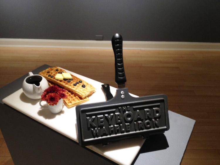 Keyboard Shaped Waffle Iron