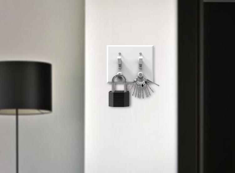KeyCatch - Magnetic Light Switch Key Holder Screw