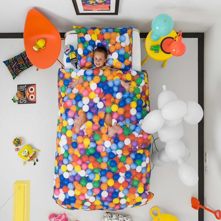 Snurk Unique Duvet and Bed Sheets - Unique Ball Pit Duvet