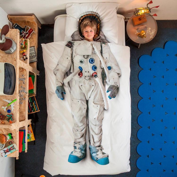 Snurk Unique Duvet and Bed Sheets - Unique Astronaut Duvet