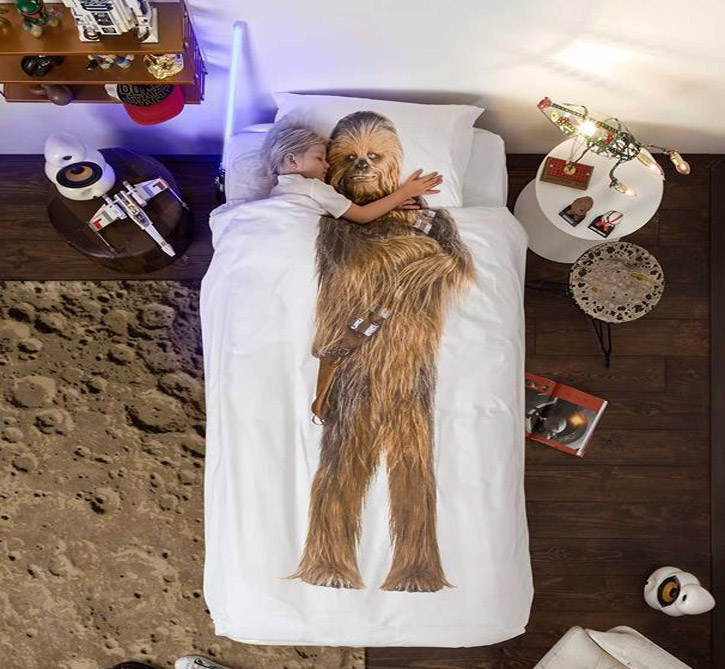 Snurk Unique Duvet and Bed Sheets - Unique Chewbacca Duvet