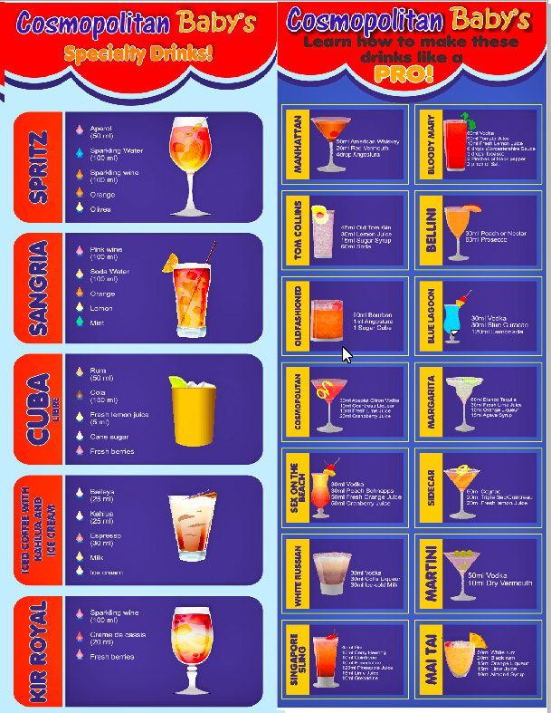 Kids Bartender Playkit - Prank kids cocktail maker play set