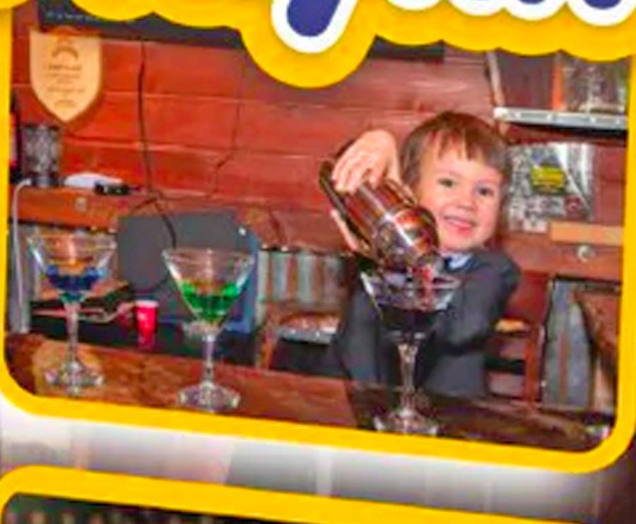 Kids Bartender Playkit - Prank kids cocktail maker play set