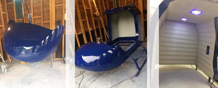 Custom Kids Helicopter Bed