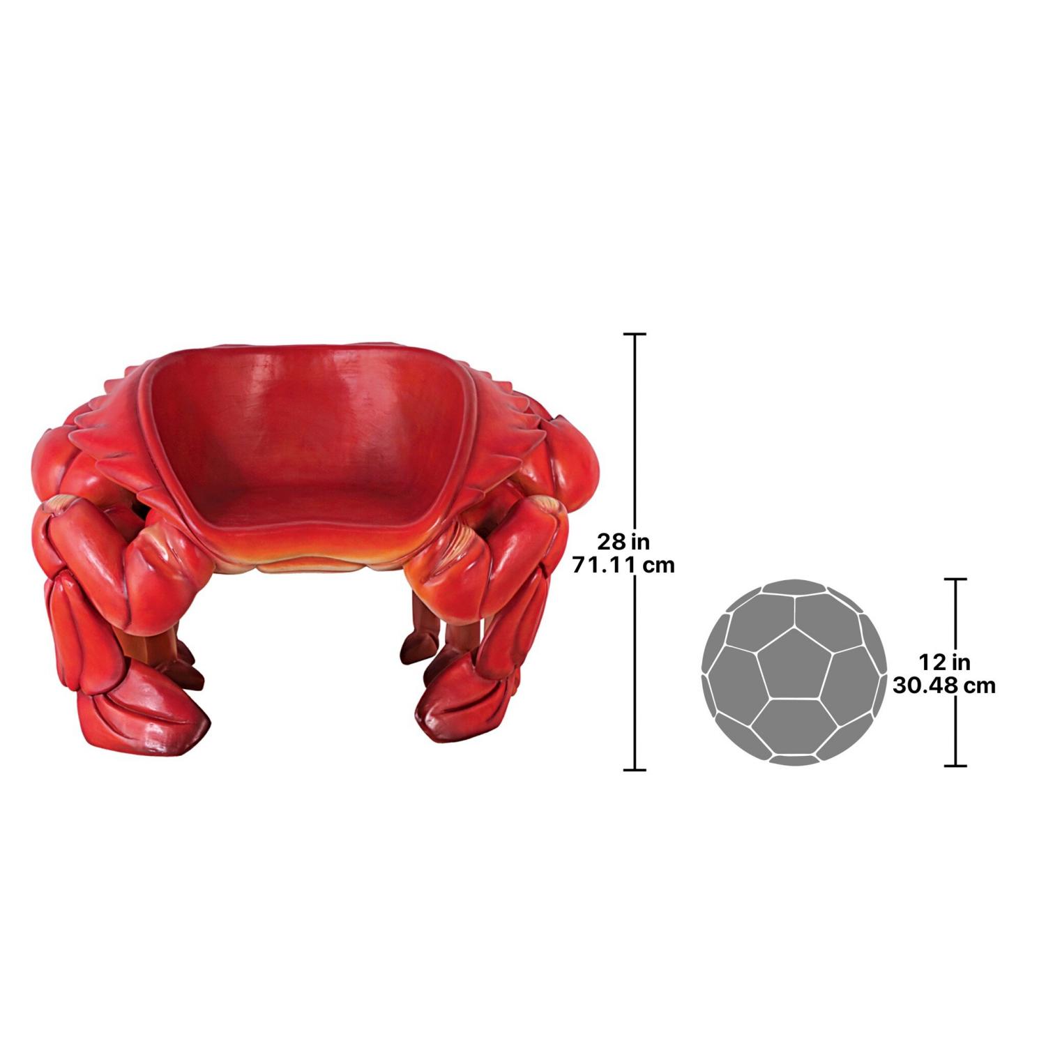 Giant King Crab Lounge Chair - Weird crab chair