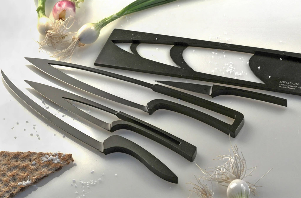 Knife Within A Knife - Stainless Steel Nested Cooking Knife Set