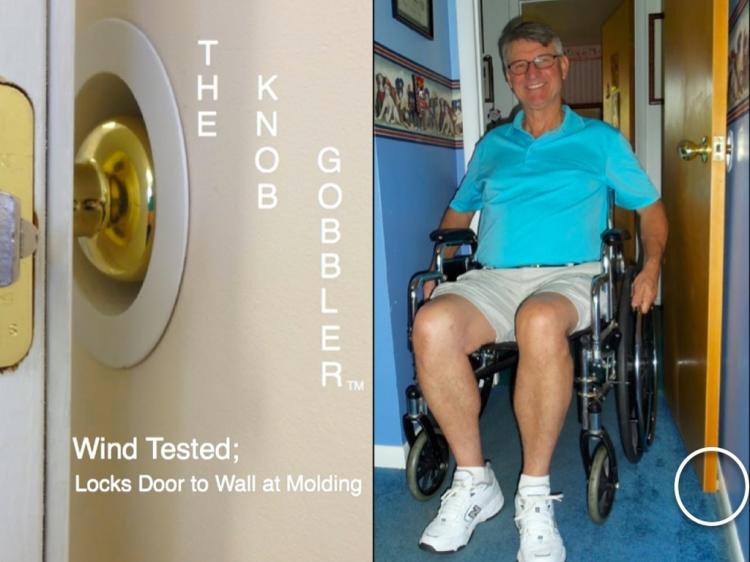 Knob Gobbler - Door knob wall protector