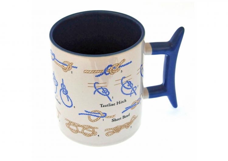 Knot Tie Coffee Mug Teaches You How To Tie Knots - Knot tie teaching coffee mug