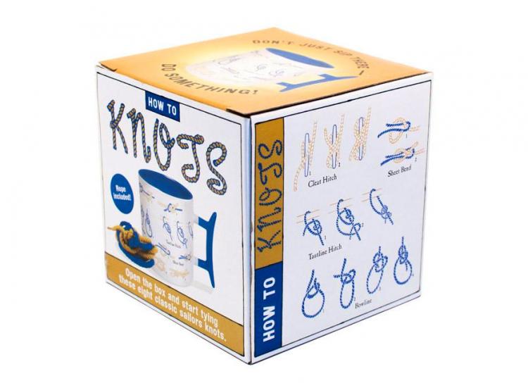 Knot Tie Coffee Mug Teaches You How To Tie Knots - Knot mug