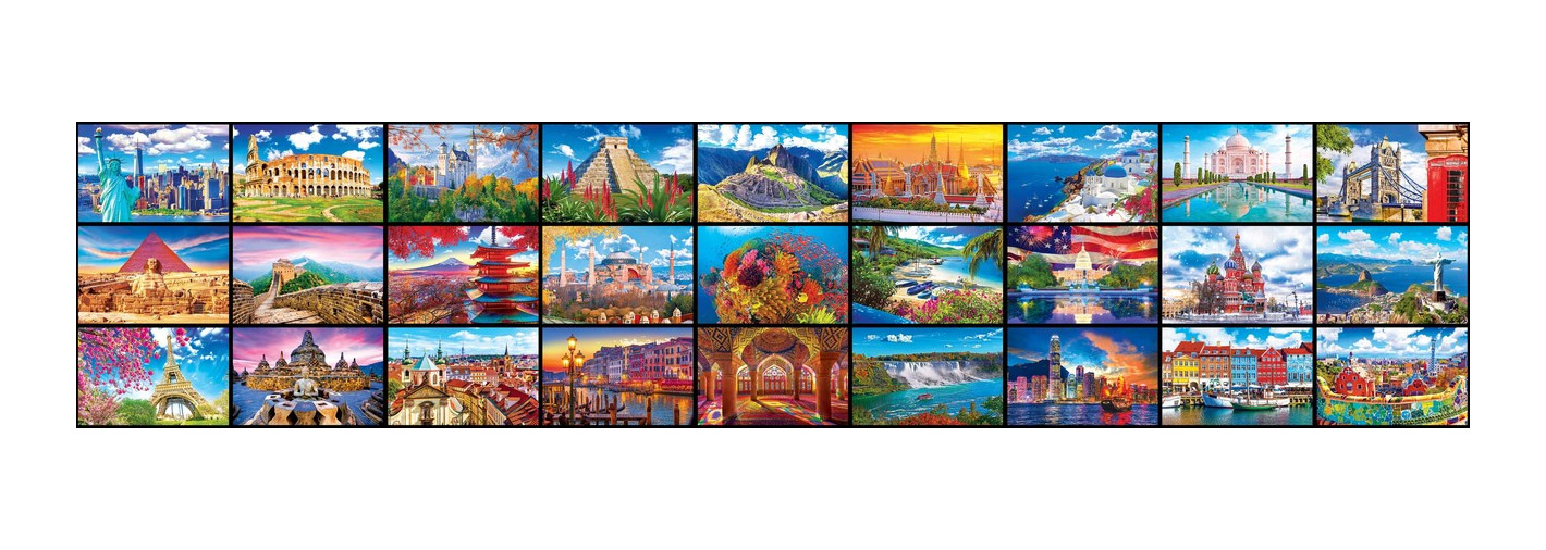 Kodak World's Largest Jigsaw Puzzle - Massive 51,300 piece jigsaw puzzle