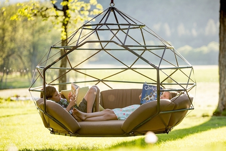 Kodama Zomes - Giant Hanging Hammock Lounger That Hangs From Tree