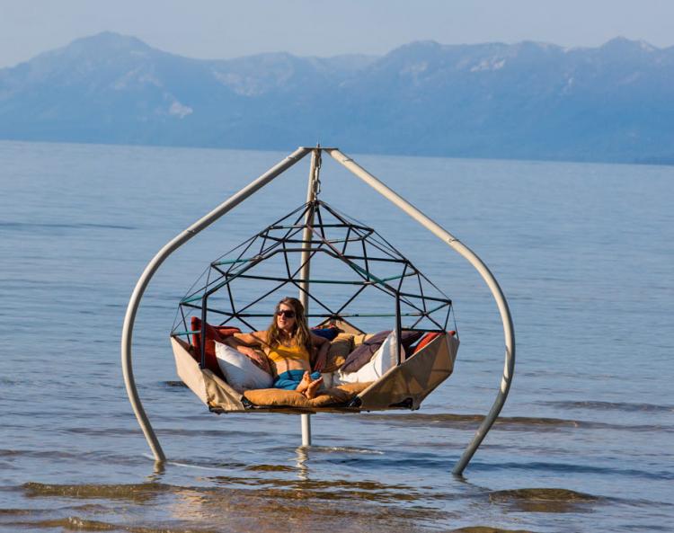 Kodama Zomes - Giant Hanging Hammock Lounger That Hangs From Tree