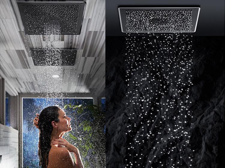 Kohler Real Rain Shower Head Simulates a Real Summer Rain Shower - Best Rain drop shower head