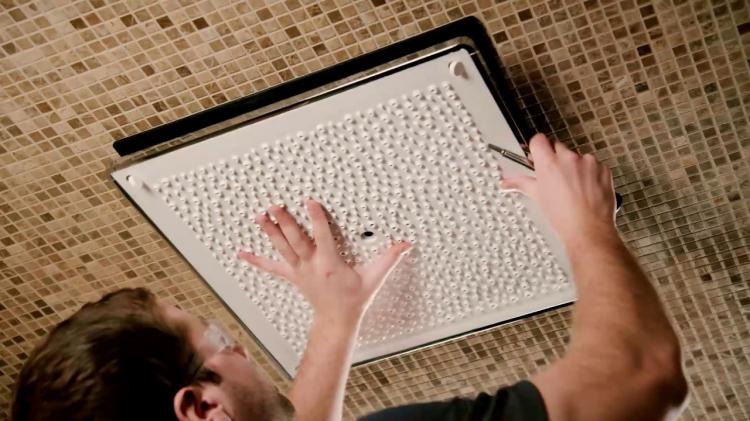 Kohler Real Rain Shower Head Simulates a Real Summer Rain Shower - Best Rain drop shower head