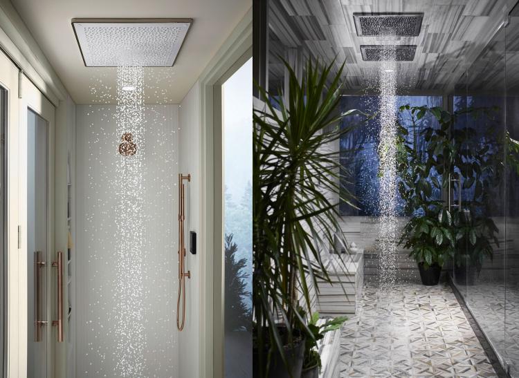 Kohler Real Rain Shower Head Simulates a Real Summer Rain Shower - Best Rain drop shower head