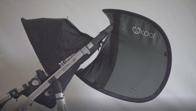 KOOÃ Cover: A Breastfeeding Cover That Attaches To Stroller - Baby Stroller Breastfeeding Shield