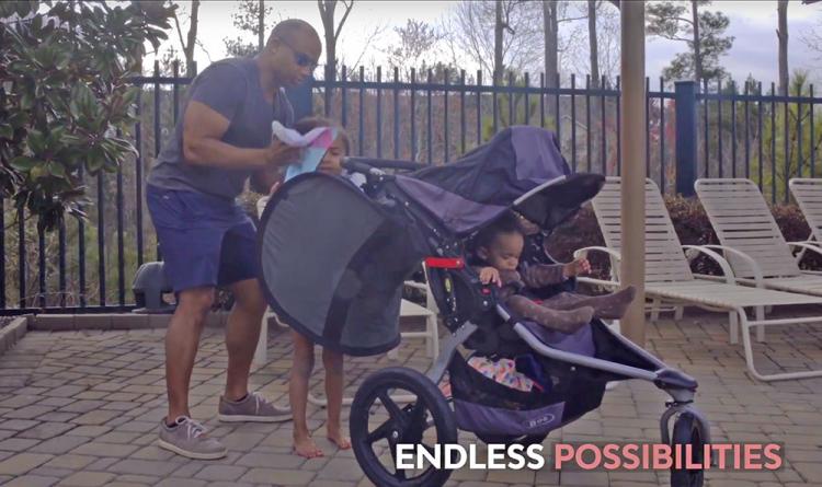 KOOÃ Cover: A Breastfeeding Cover That Attaches To Stroller - Baby Stroller Breastfeeding Shield