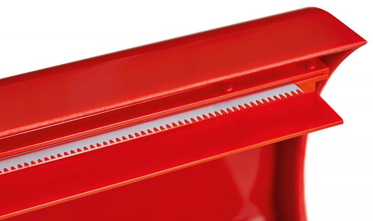 Kuhn Rikon Fast Wrap - Easy plastic wrap container and cutter - tinfoil and plastic wrap holder