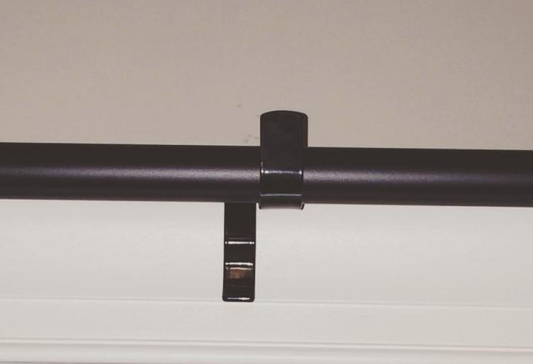 Kwik Hang Curtain Rod Holders Taps Right Into Window Frame