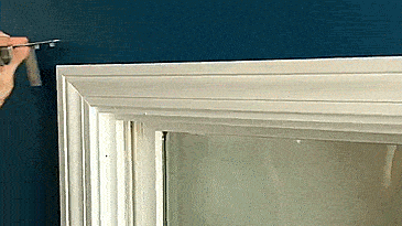 Kwik Hang Curtain Rod Holders Taps Right Into Window Frame