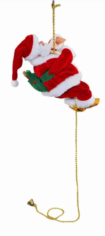 Ladder Climbing Santa Claus Funny Christmas Gadget Decorations