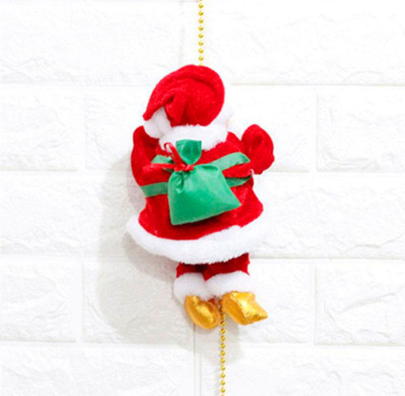 Ladder Climbing Santa Claus Funny Christmas Gadget Decorations