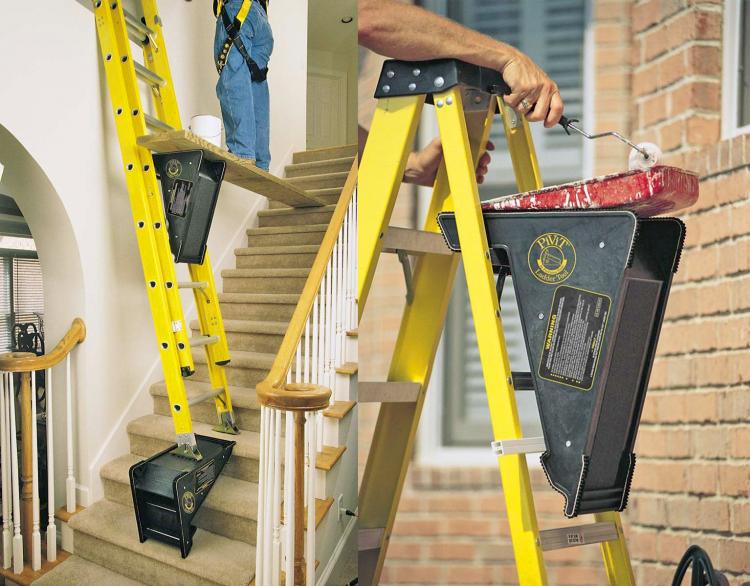 Ladder Leveler Use Ladder Safely On Stairs and Uneven Surfaces