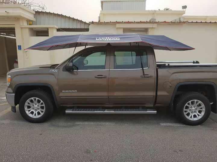 Lanmodo Car Umbrella - Automatic car umbrella protects against the sun, rain, hail, bird poop, and more