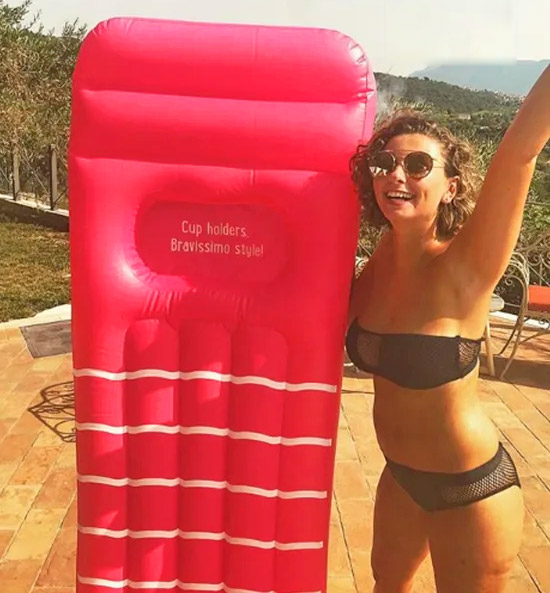 Bravissimo Lilo Breast Cavity Pool Float - Large boobs pool floatie pocket