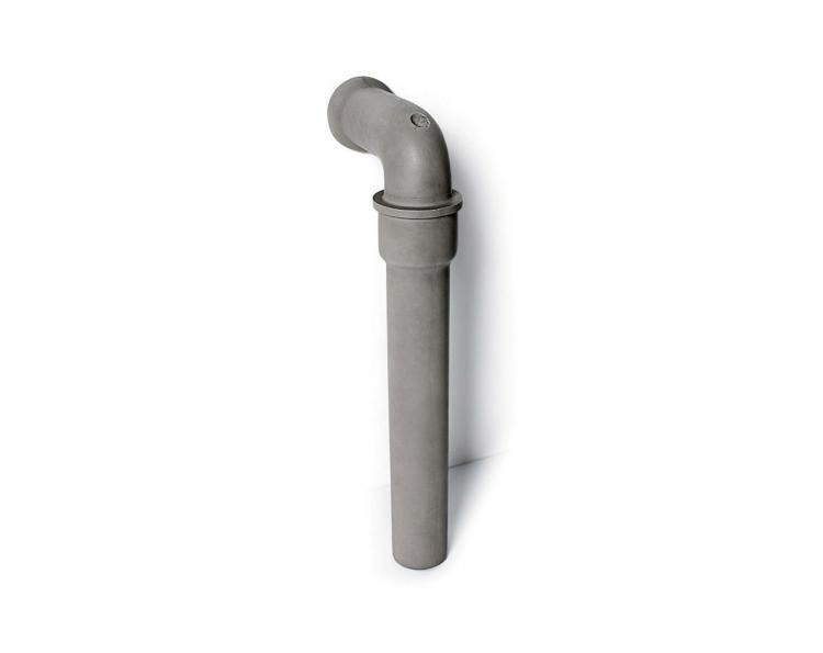 Industrial Pipes Concrete Flower Vases - Pipeline home design - Industrial piping interior design