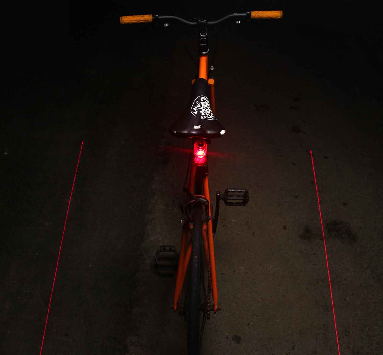 Laser Bike Lane Lights