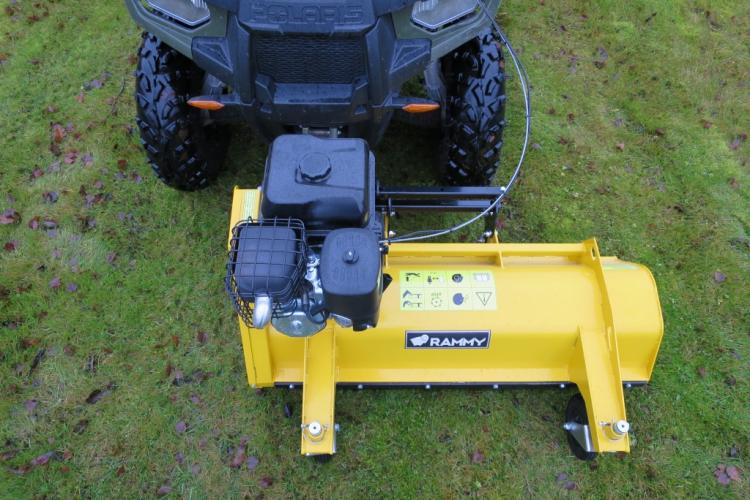 Lawn Mower ATV Attachment - Rammy 4x4 grass mower front mount