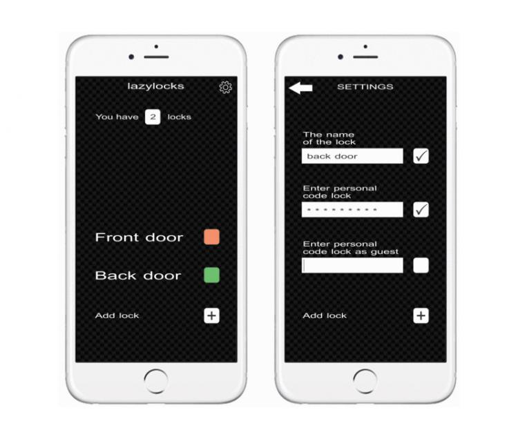 LAZYLOCKS Simple Smart Lock - App