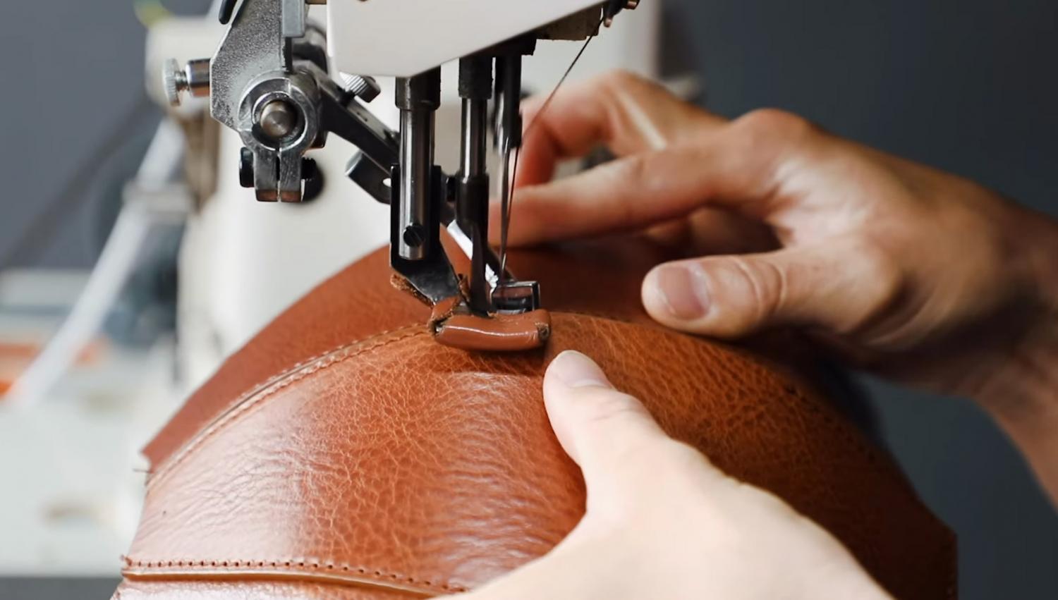 Leather Watermlon Carrier Bag - Artisan watermelon bag made from leather