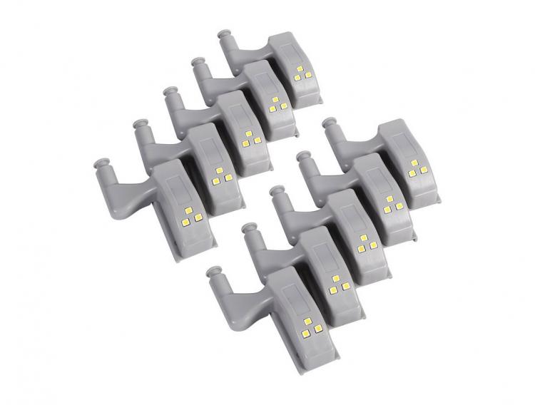 LED Cabinet Hinge Lights Turn On When Door Is Opened