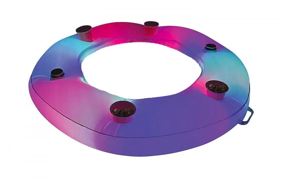 LED Illuminated Floating Bar and snack holder For Pool