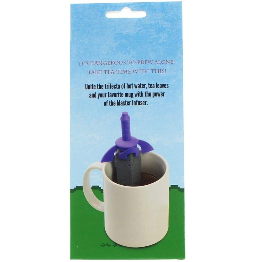 Legend of Zelda Master Sword Silicone Tea Infuser - Link's sword geeky tea infuser